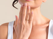 Twist Princess Promise Ring