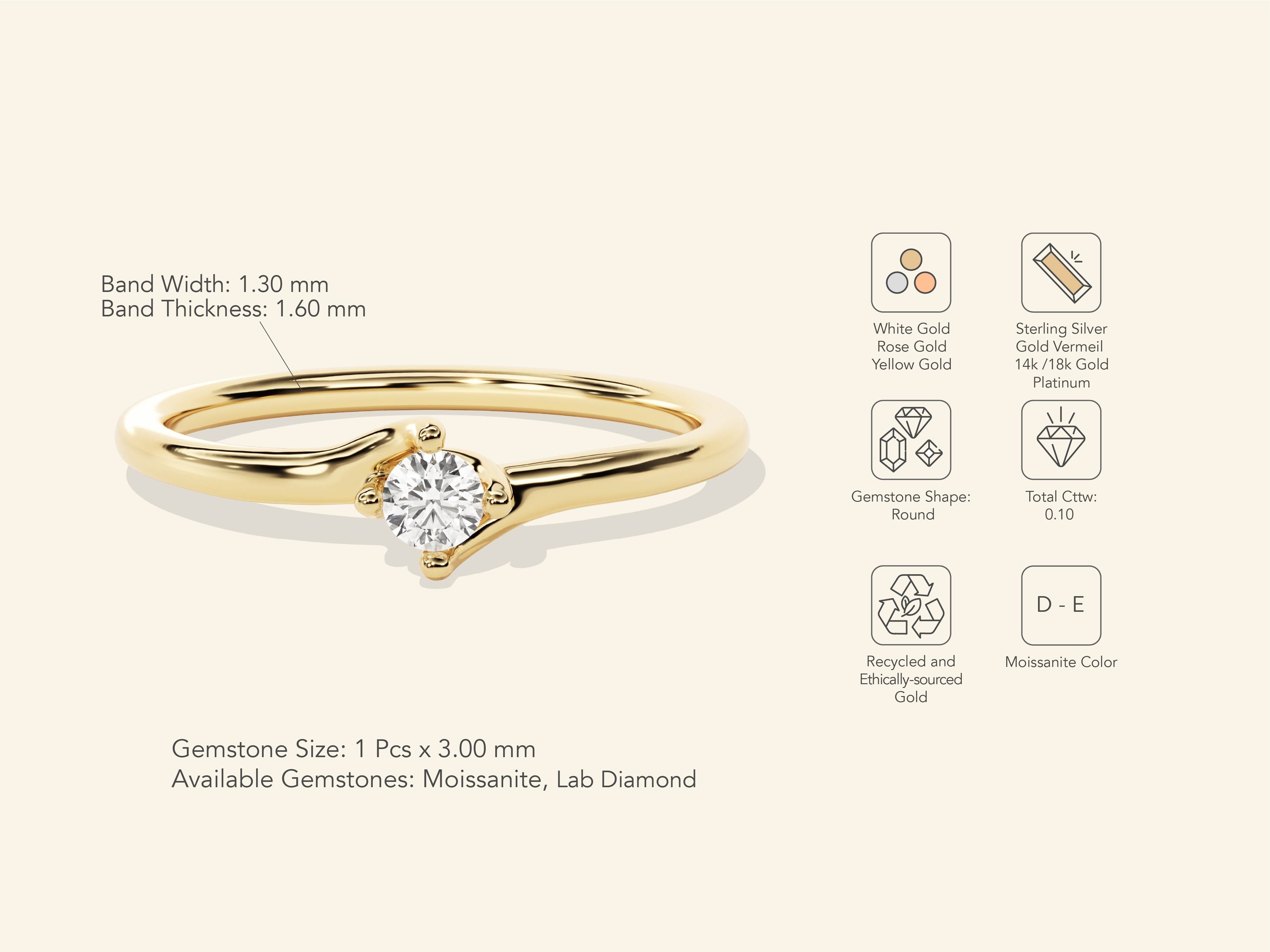 Solitaire Promise Ring