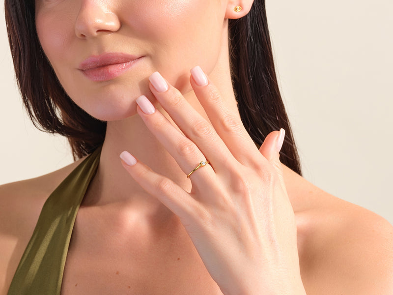 Solitaire Promise Ring