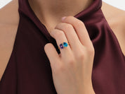 Eternal Duo Birthstone Ring