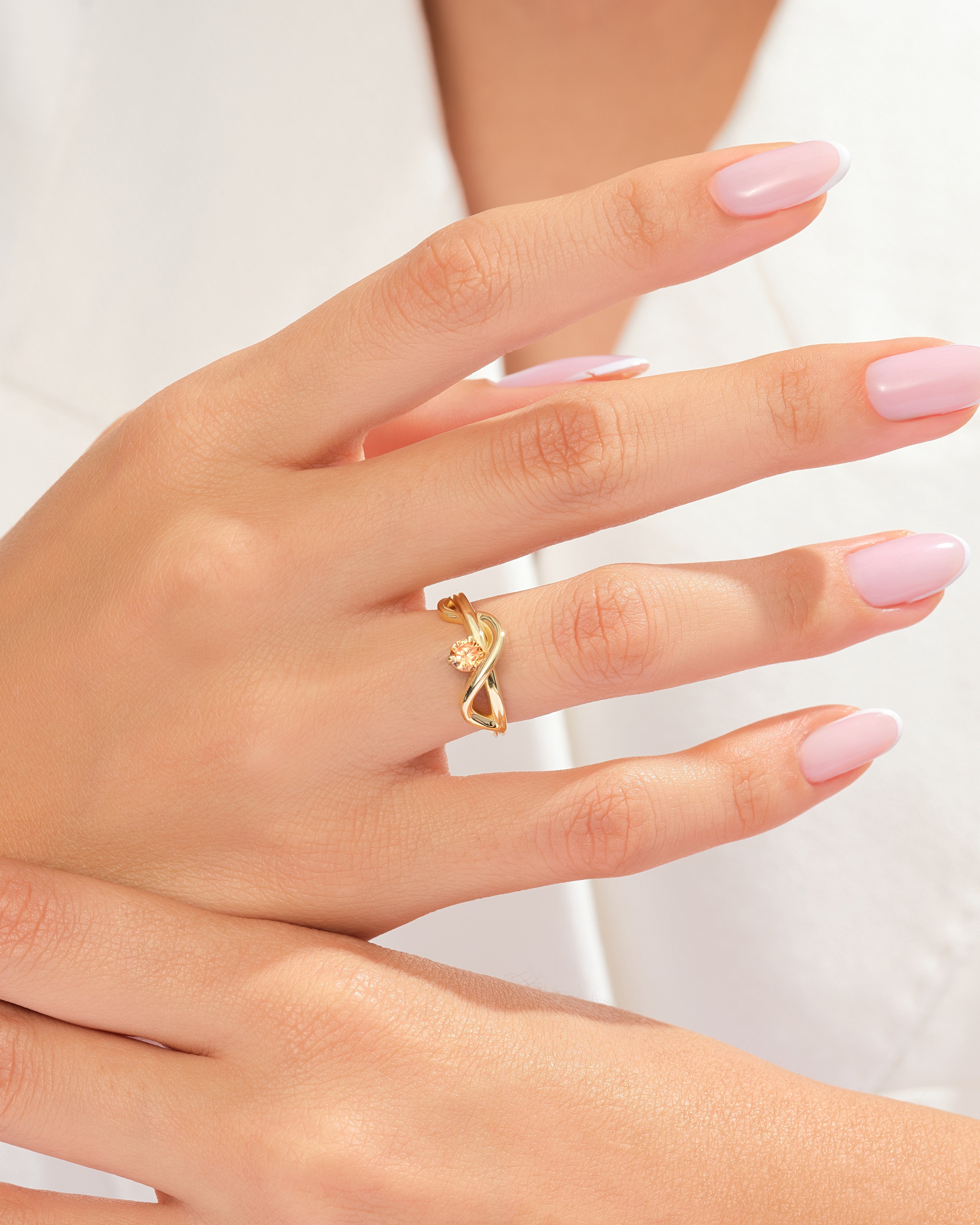 Wave Duo Promise Ring