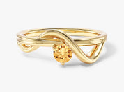 Wave Duo Promise Ring