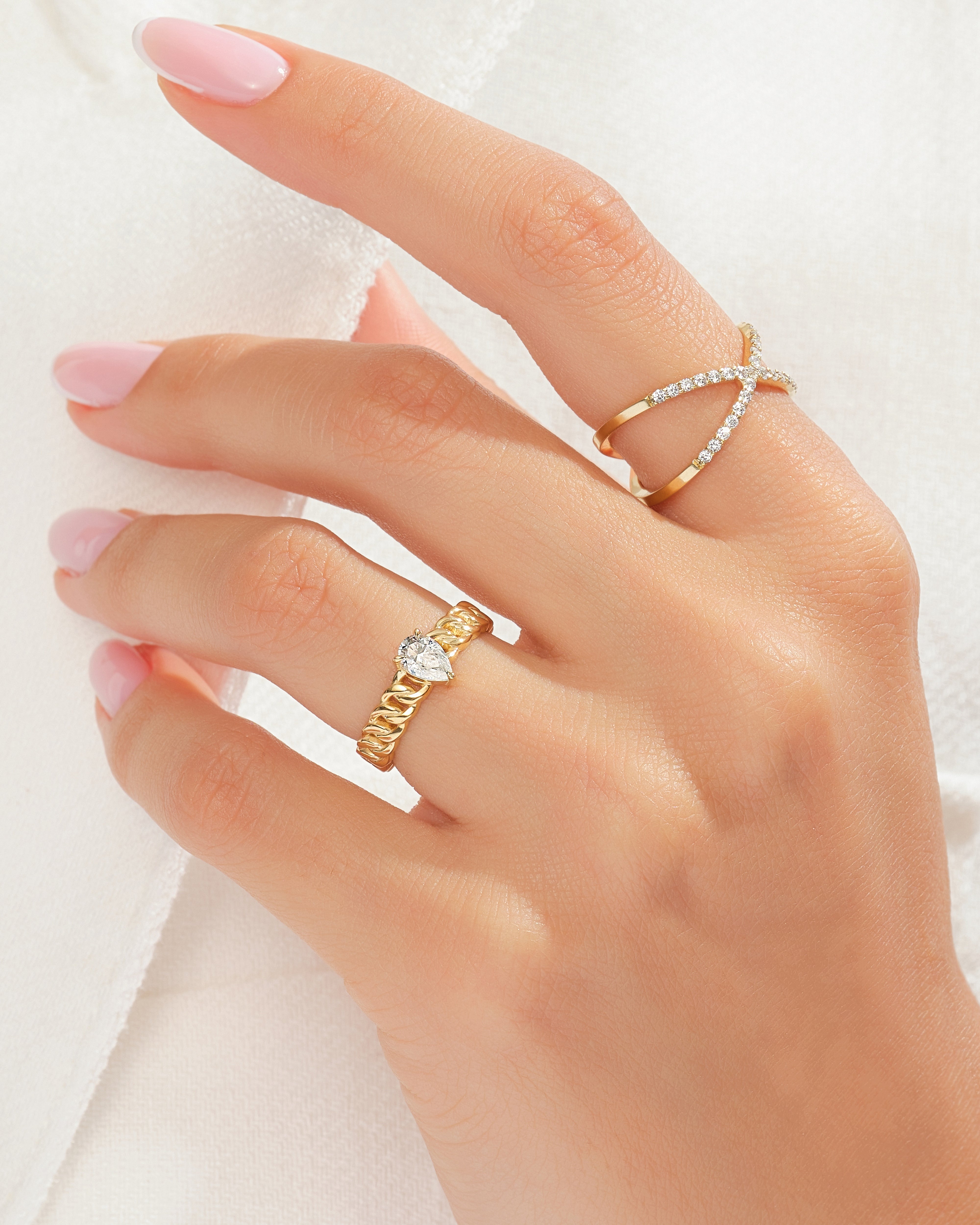 Link Chain Promise Ring