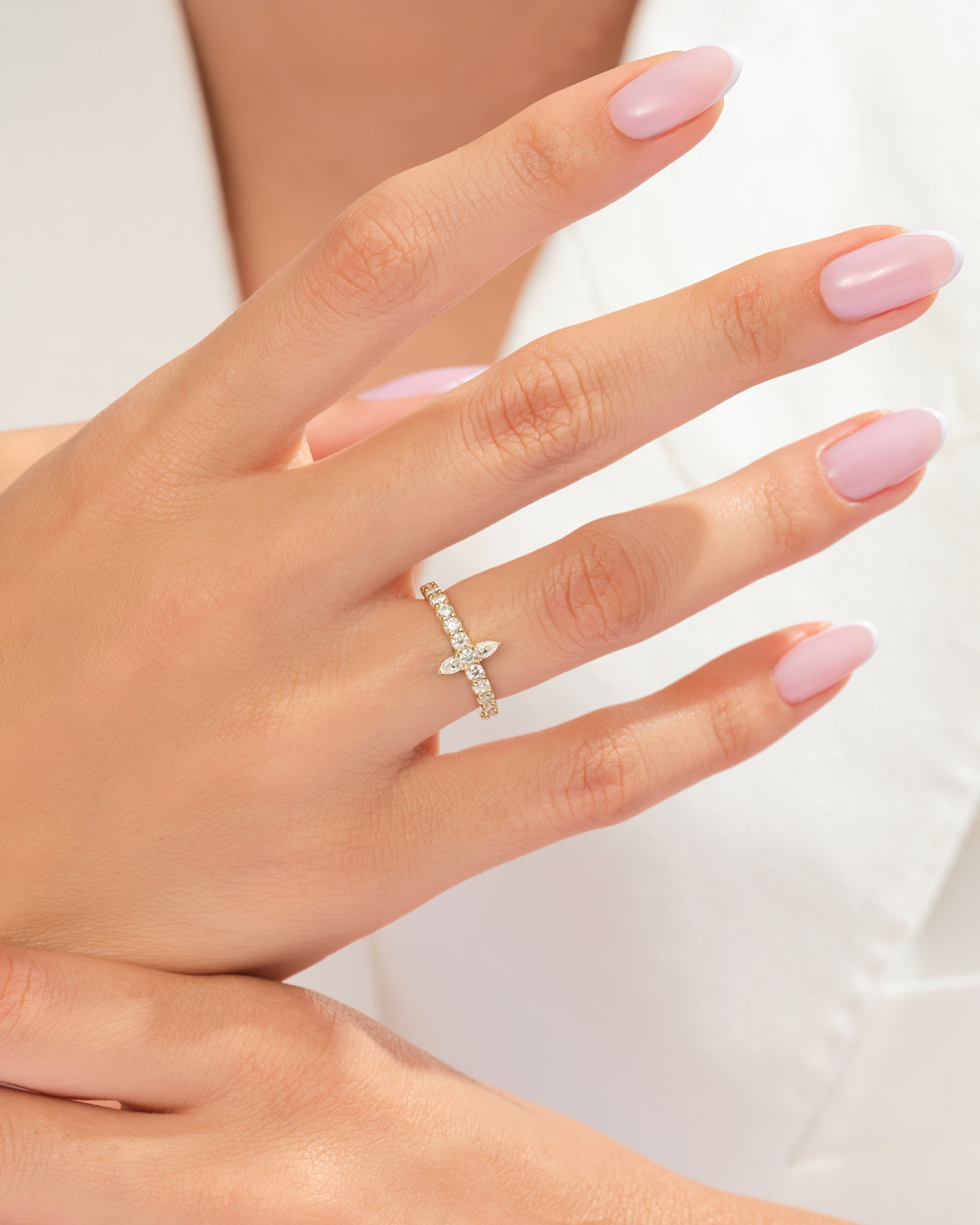 Faith Sparkle Promise Ring