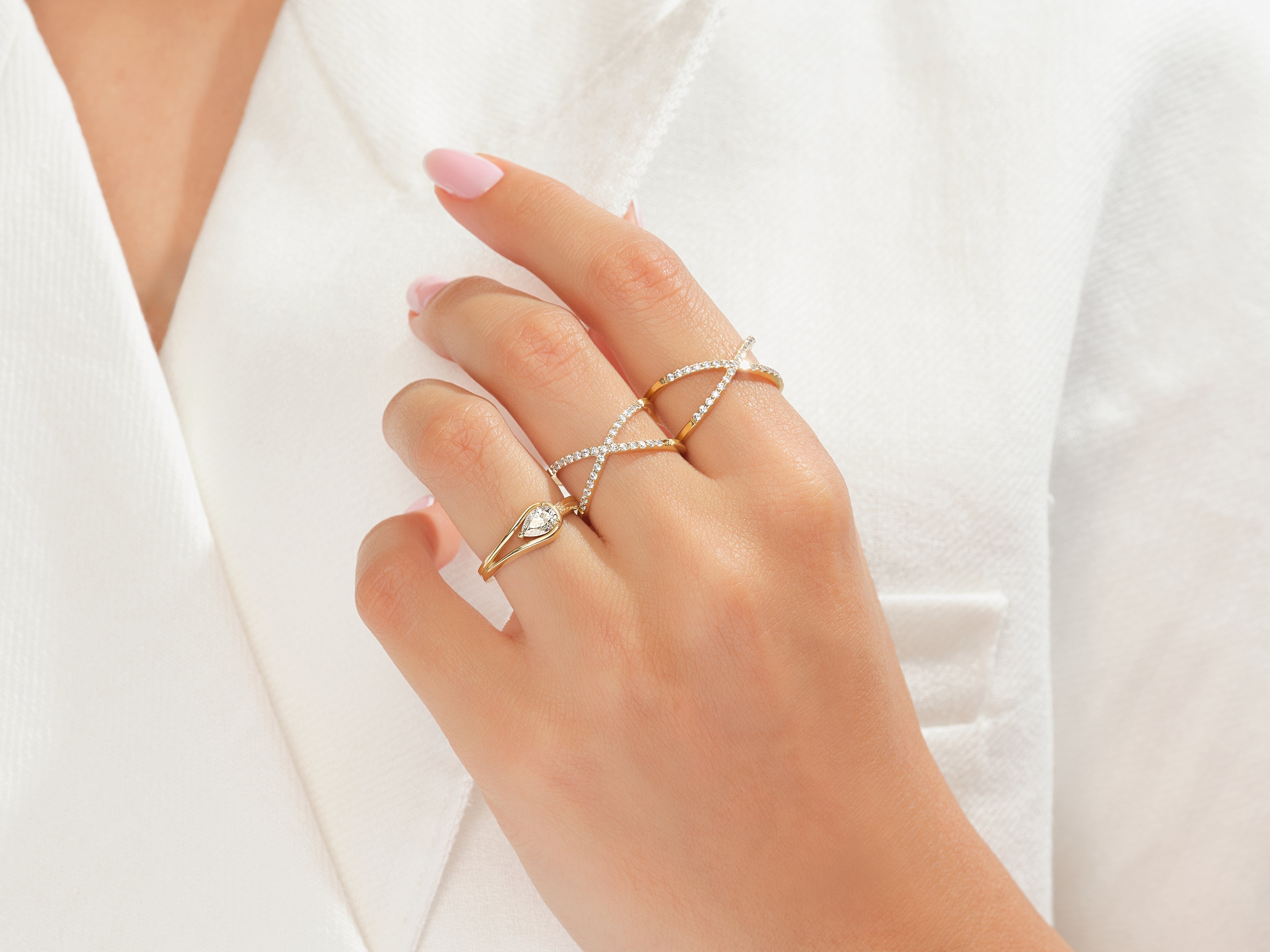 Split Shank Engagement Ring