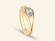 Split Shank Engagement Ring