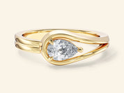 Split Shank Engagement Ring