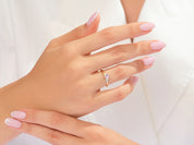 Duo Heart Promise Ring