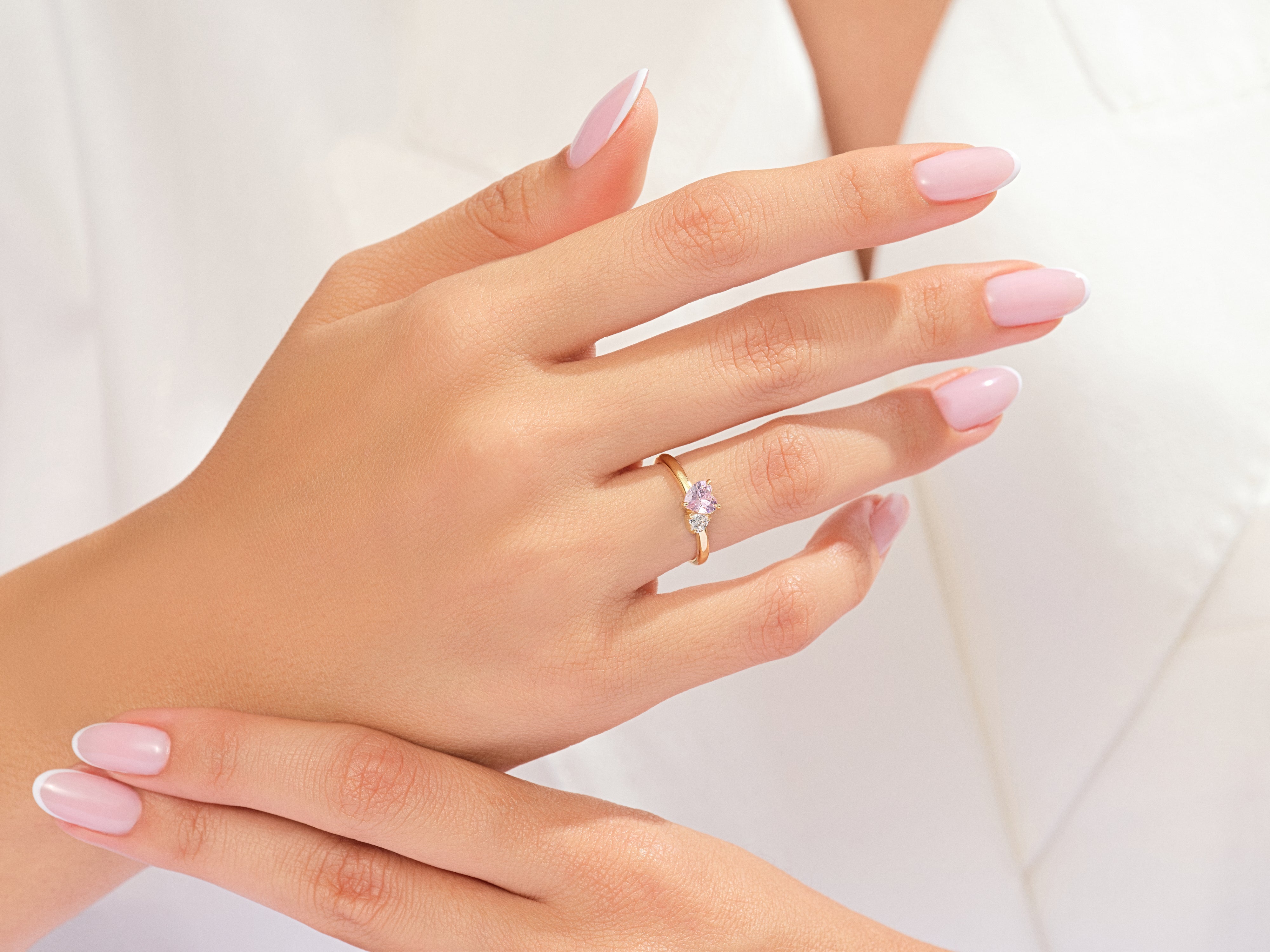 Duo Heart Promise Ring