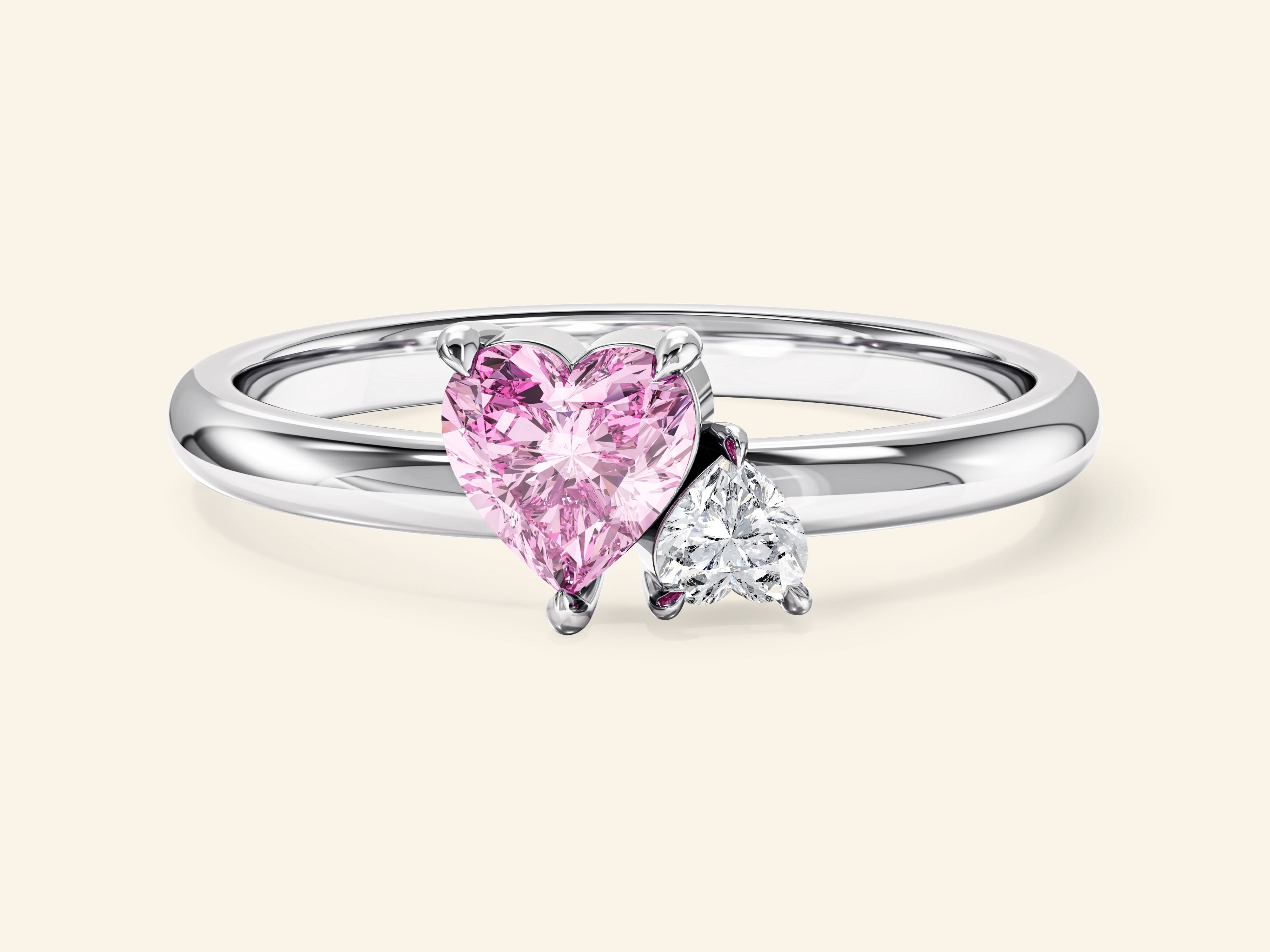 Duo Heart Promise Ring