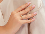 Curved Duo Promise Ring