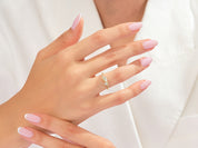 Curved Duo Promise Ring