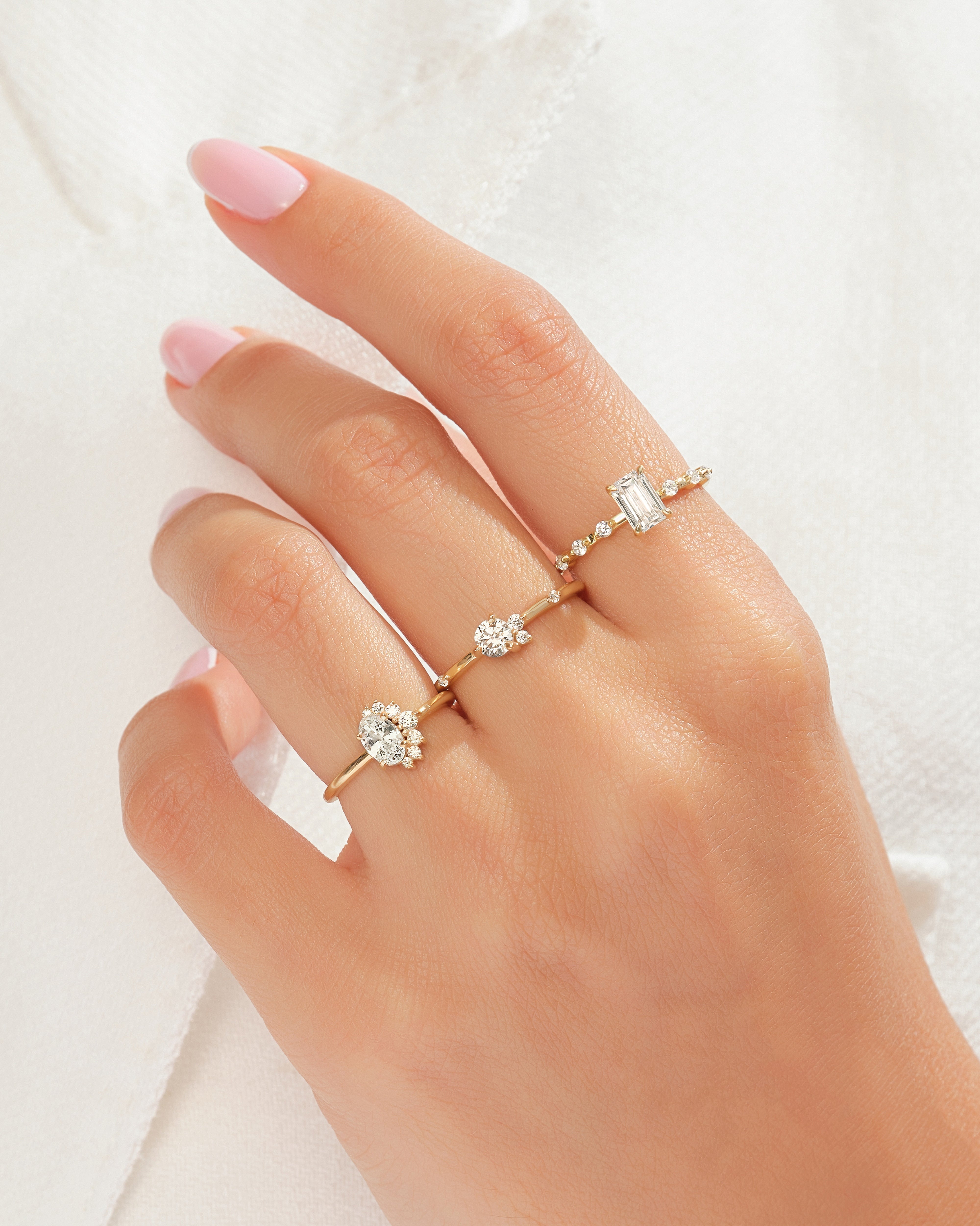 Solitaire Whisper Ring