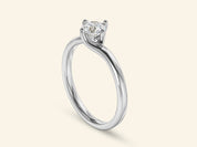 Bypass Solitaire Promise Ring