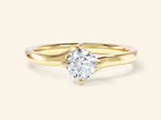 Bypass Solitaire Promise Ring
