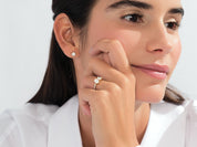 Heart and Pear Cut Engagement Ring