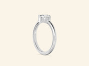 Solitaire East-West Engagement Ring