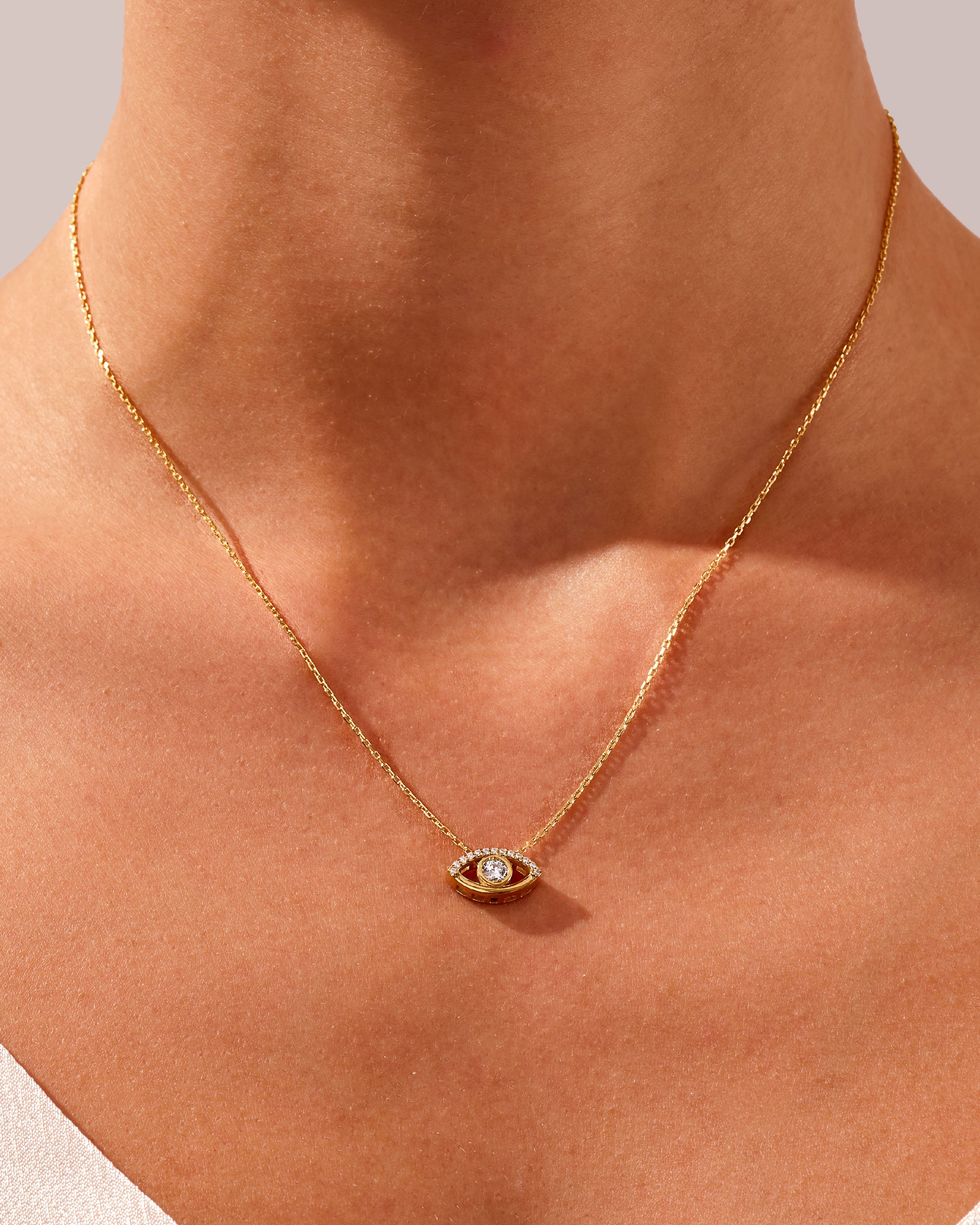 Watchful Charm Necklace