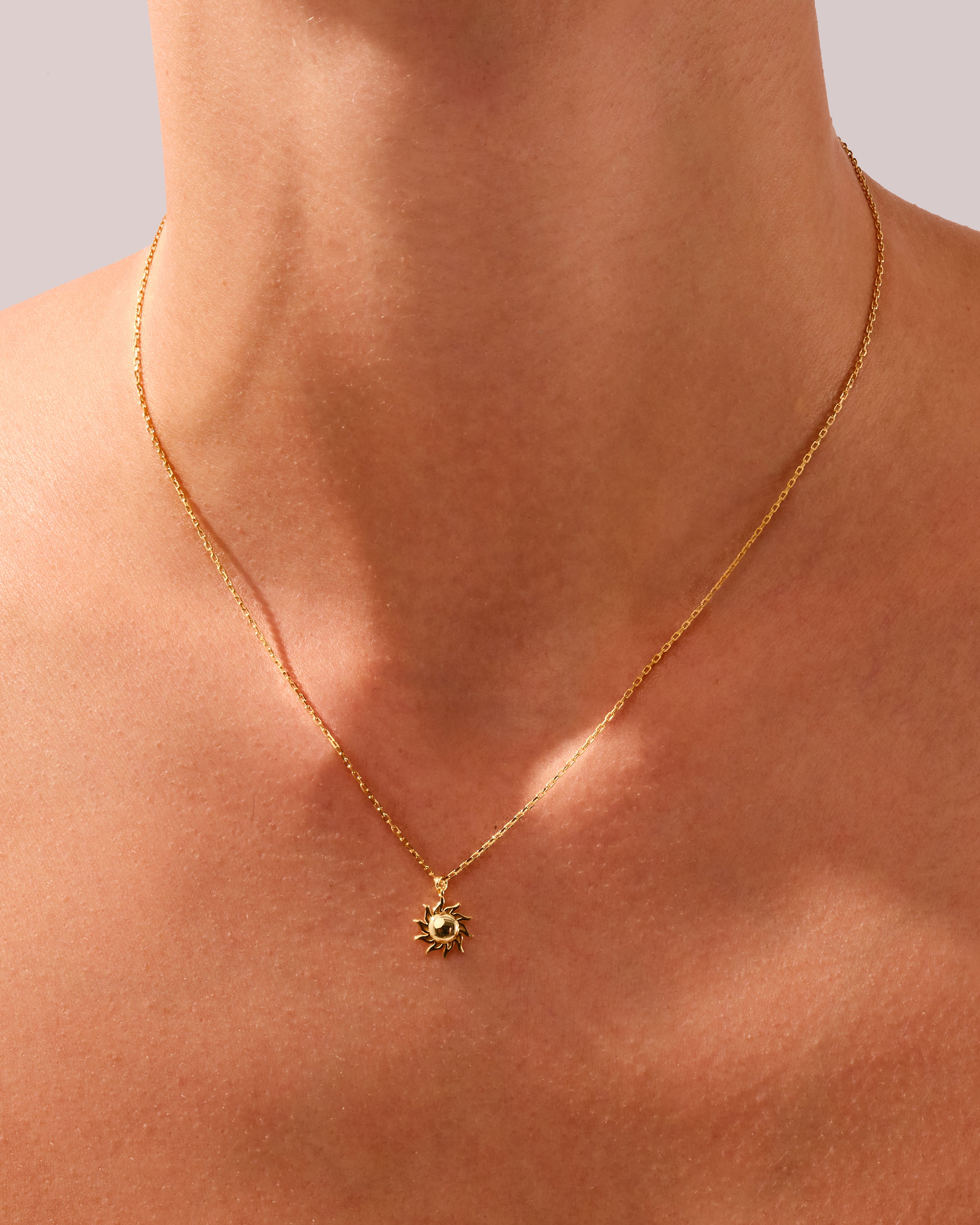 Sunbeam Halo Necklace