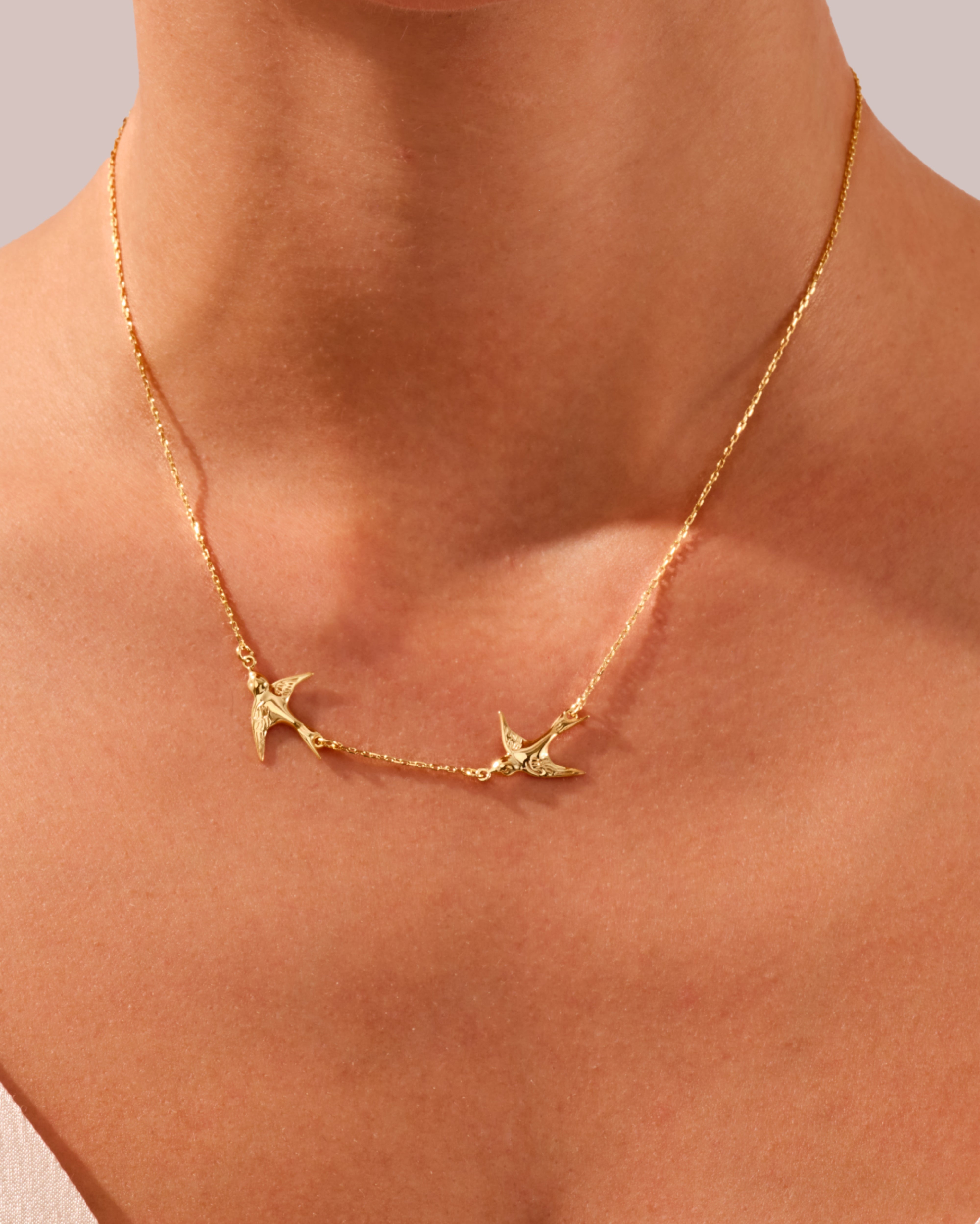 Flight of Two Necklace