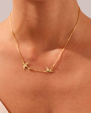 Flight of Two Necklace