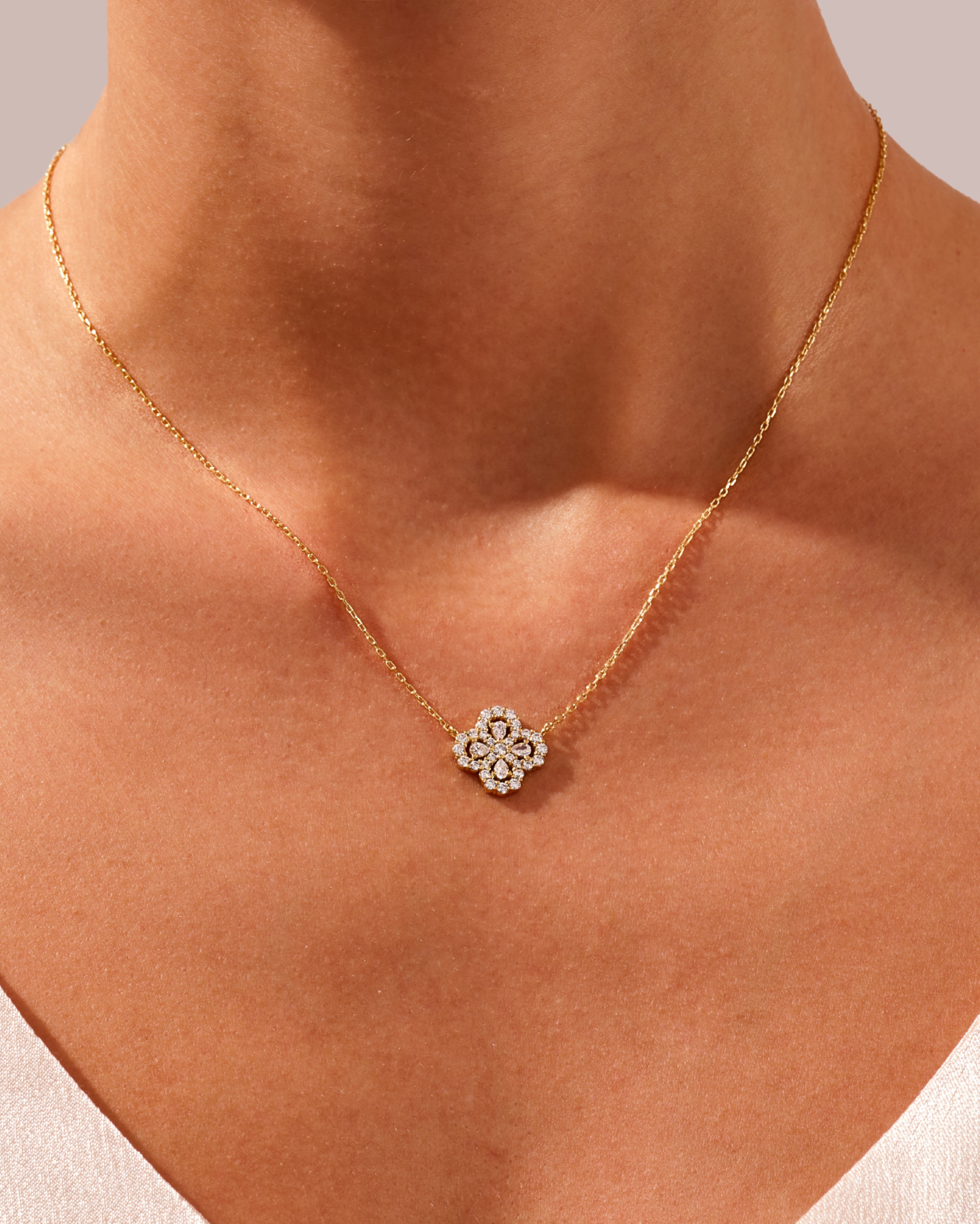 Blooming Cluster Necklace