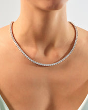 Lab Diamond Tennis Necklace (4.50 mm)