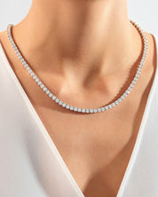 Lab Diamond Tennis Necklace (4.50 mm)