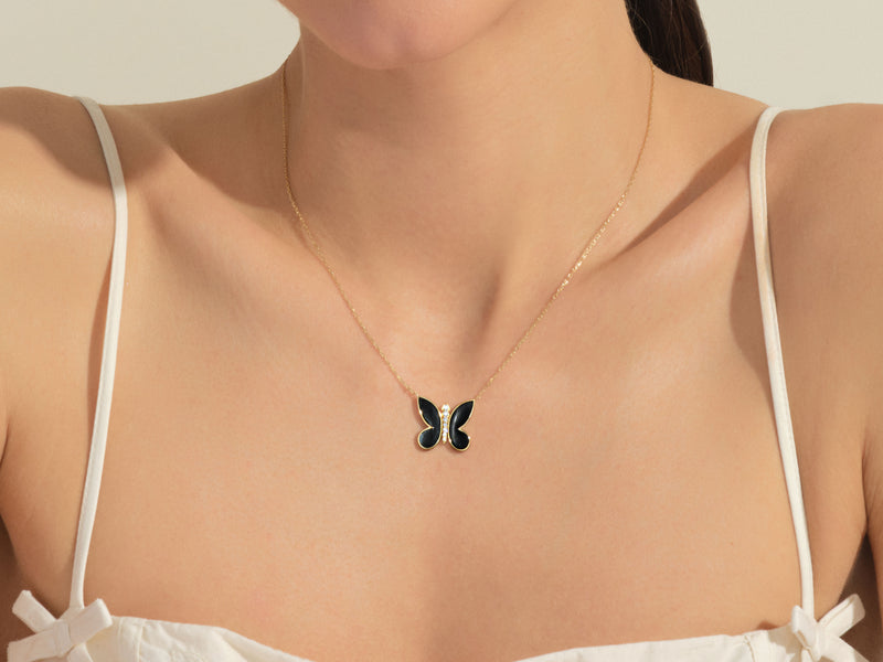 Butterfly Charm Necklace