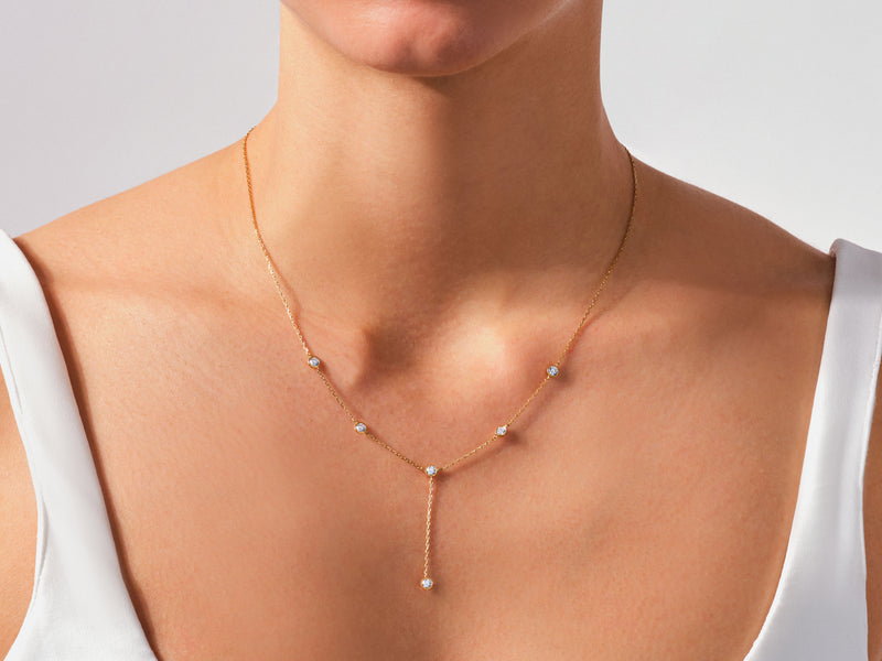 Drop Trace Necklace