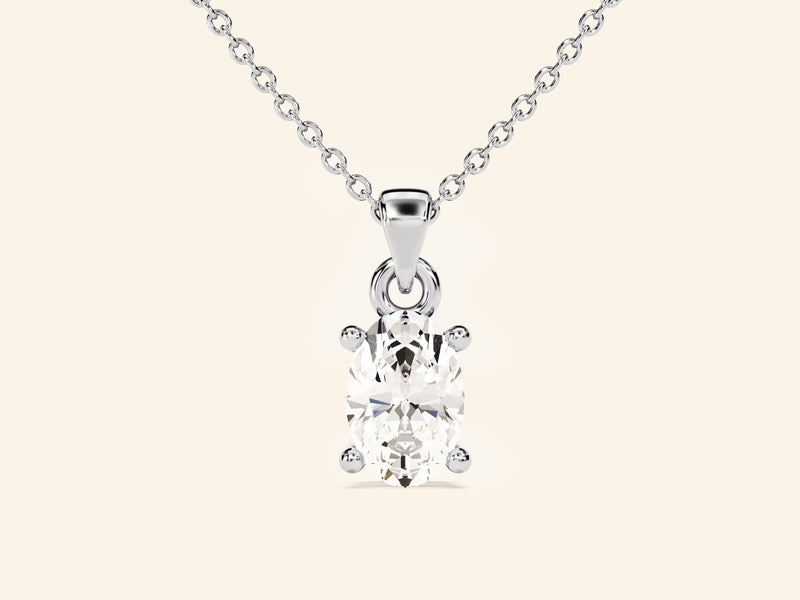 Oval Cut Necklace