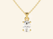 Oval Cut Necklace
