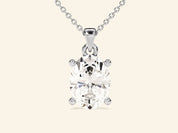 Oval Cut Necklace