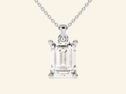 Emerald Cut Necklace