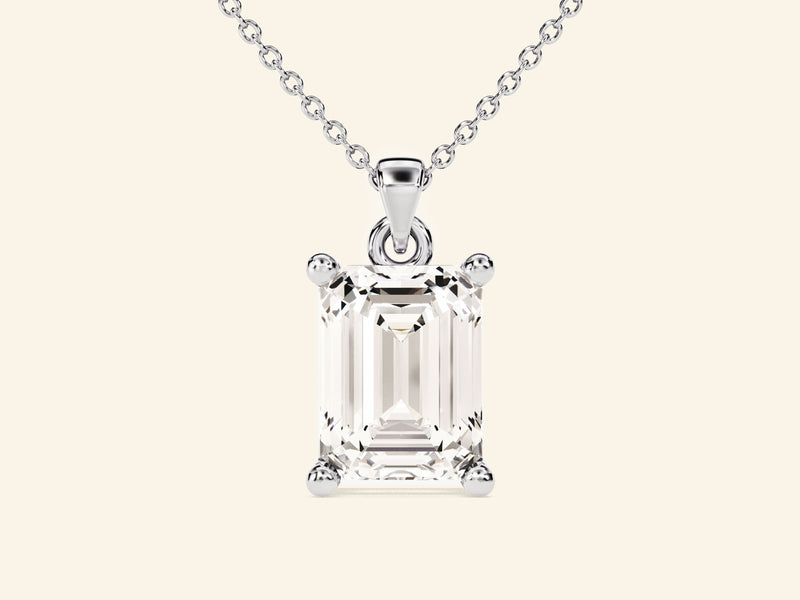 Emerald Cut Necklace