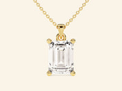 Emerald Cut Necklace
