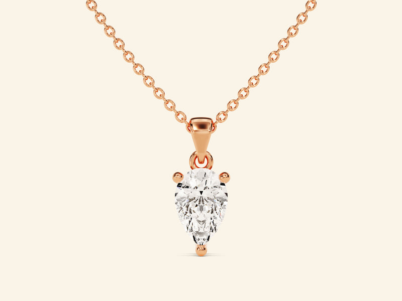 Pear Cut Necklace