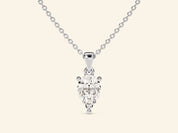 Pear Cut Necklace