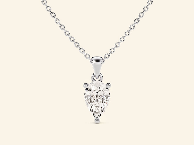 Pear Cut Necklace