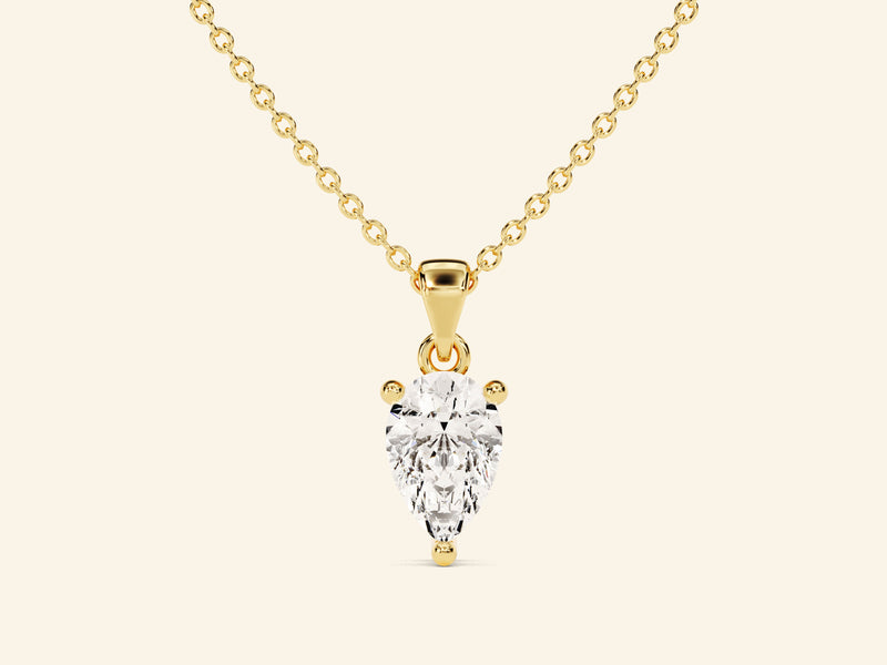 Pear Cut Necklace