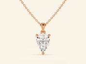 Pear Cut Necklace