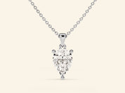 Pear Cut Necklace