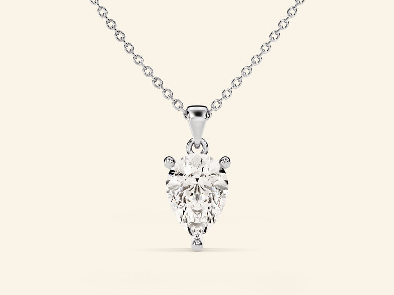 Pear Cut Necklace