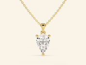 Pear Cut Necklace