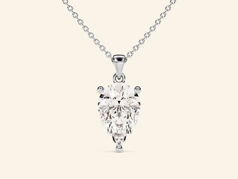 Pear Cut Necklace