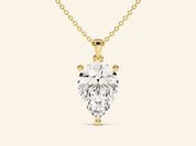 Pear Cut Necklace