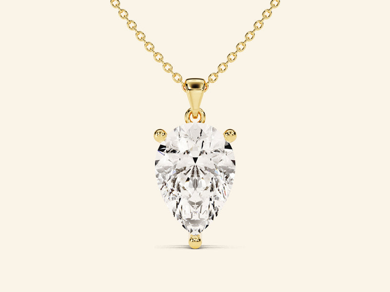 Pear Cut Necklace