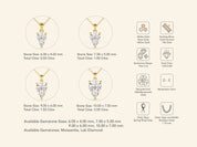 Pear Cut Necklace