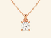Cushion Cut Necklace