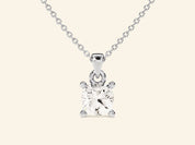 Cushion Cut Necklace